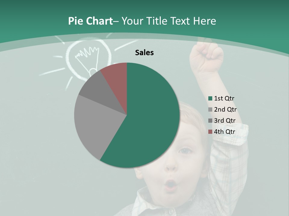 Light Caucasian Male PowerPoint Template