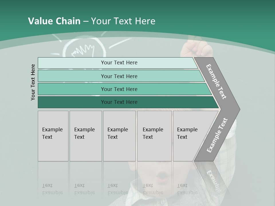 Light Caucasian Male PowerPoint Template