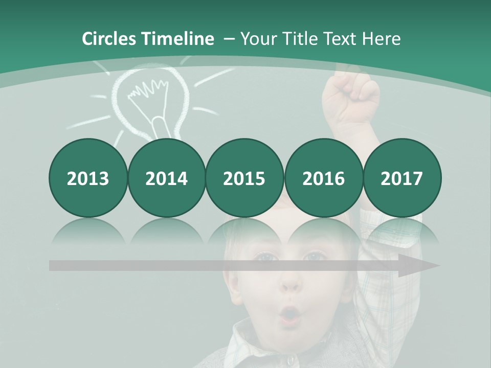 Light Caucasian Male PowerPoint Template