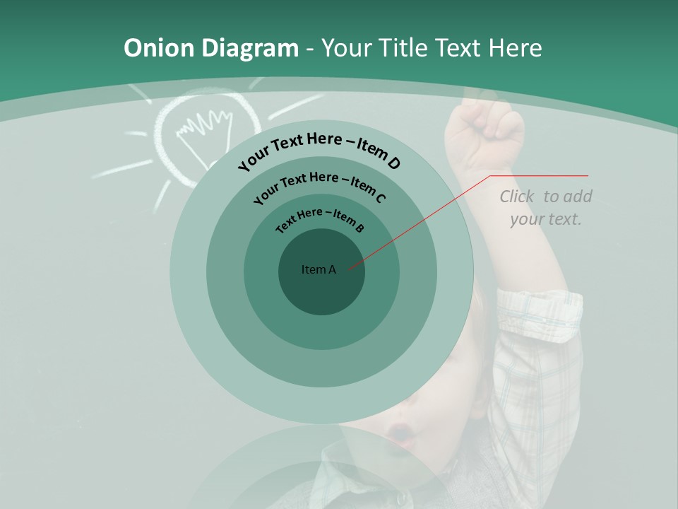 Light Caucasian Male PowerPoint Template