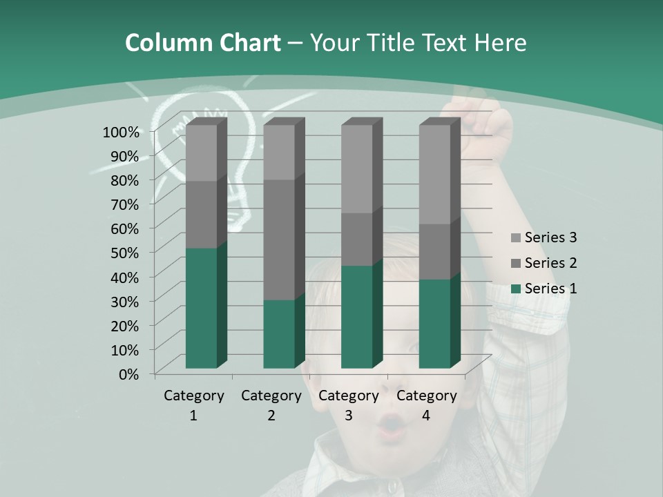 Light Caucasian Male PowerPoint Template
