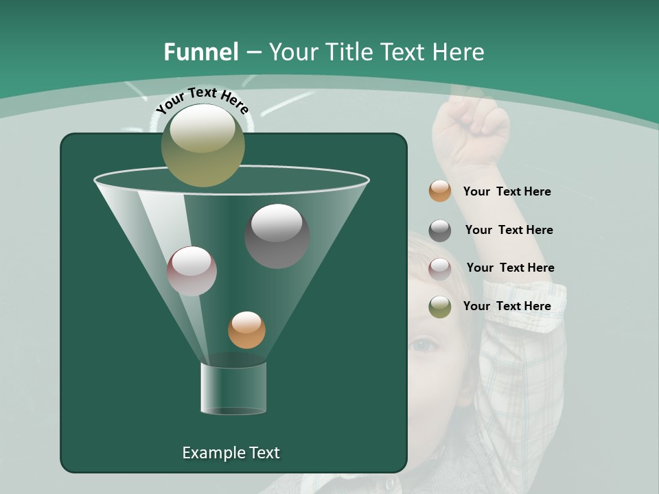 Light Caucasian Male PowerPoint Template