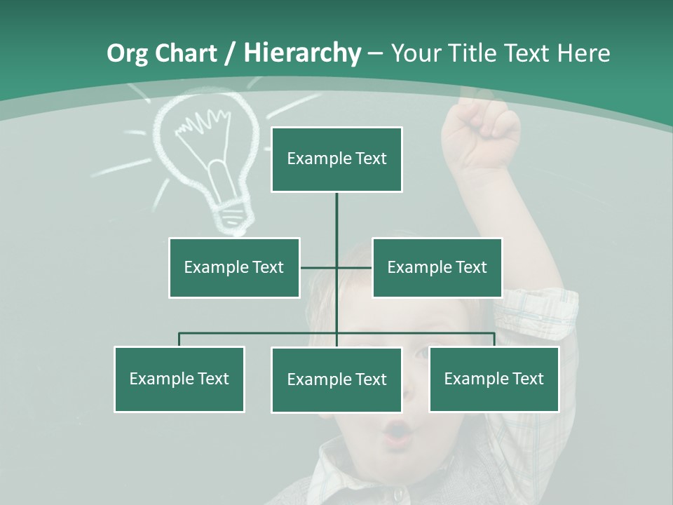 Light Caucasian Male PowerPoint Template