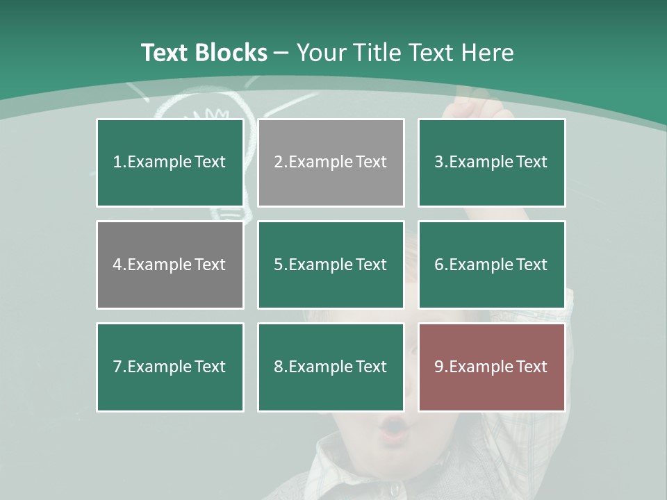 Light Caucasian Male PowerPoint Template