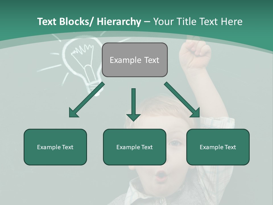 Light Caucasian Male PowerPoint Template
