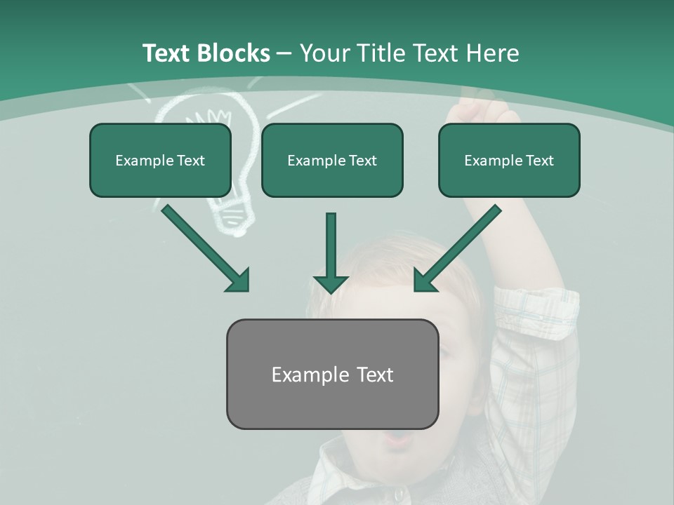 Light Caucasian Male PowerPoint Template