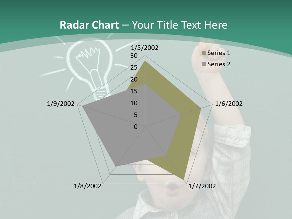 Light Caucasian Male PowerPoint Template