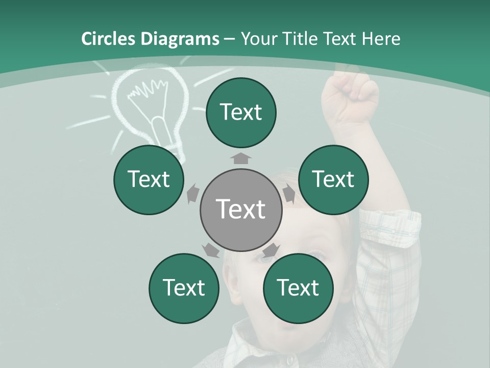 Light Caucasian Male PowerPoint Template