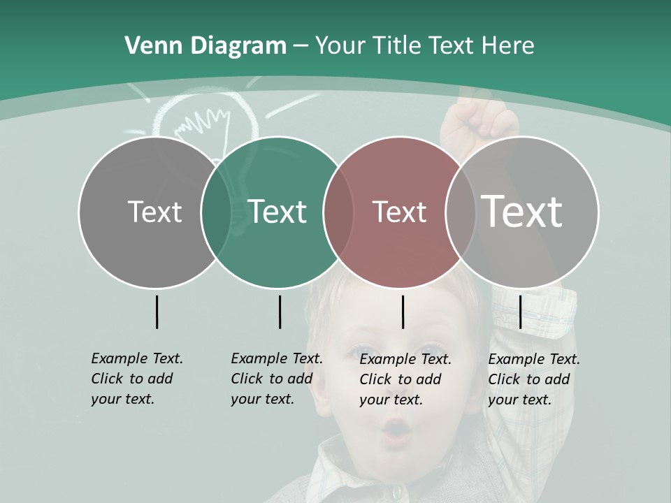 Light Caucasian Male PowerPoint Template