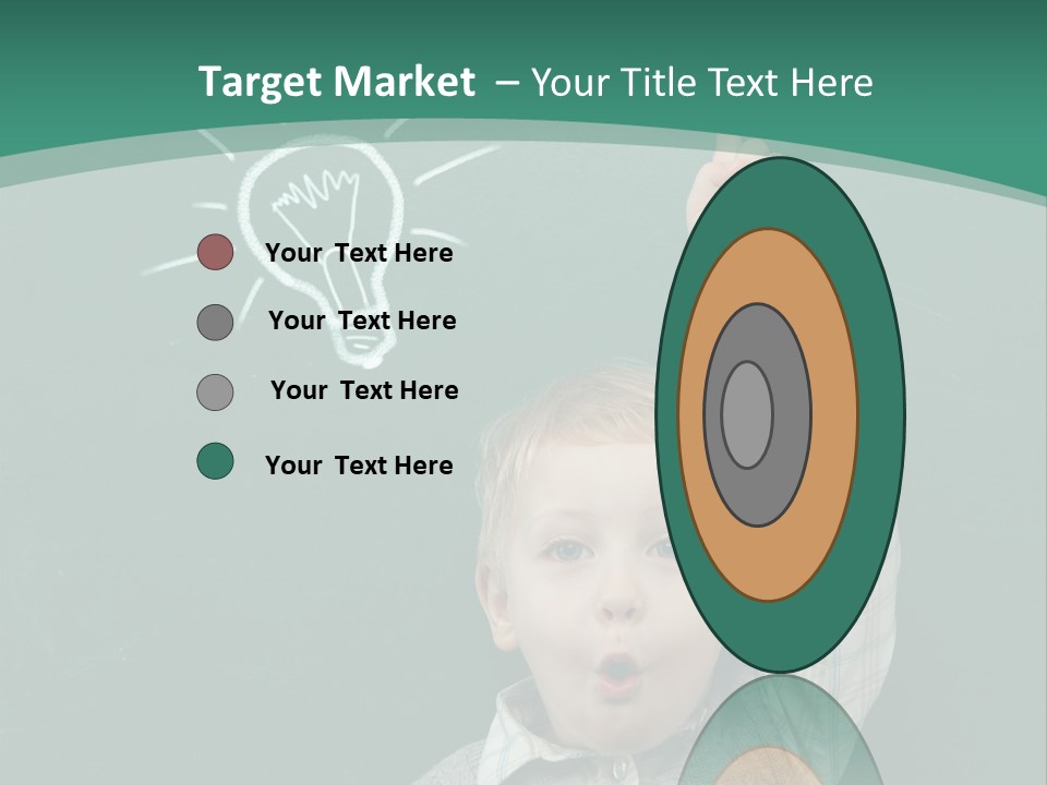 Light Caucasian Male PowerPoint Template