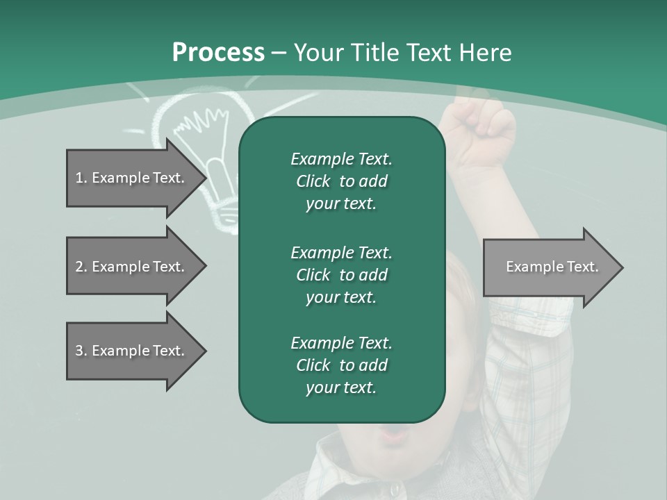 Light Caucasian Male PowerPoint Template