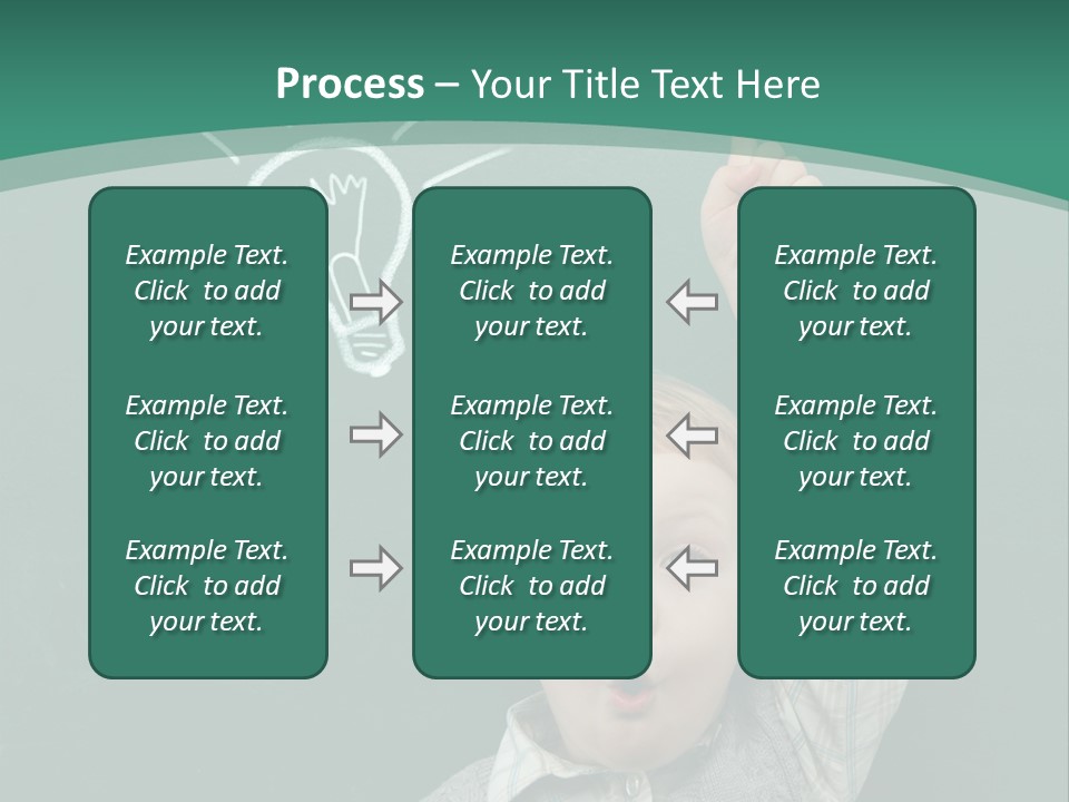 Light Caucasian Male PowerPoint Template