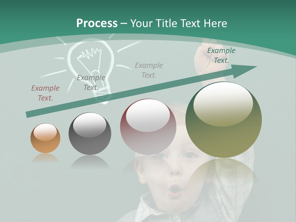 Light Caucasian Male PowerPoint Template