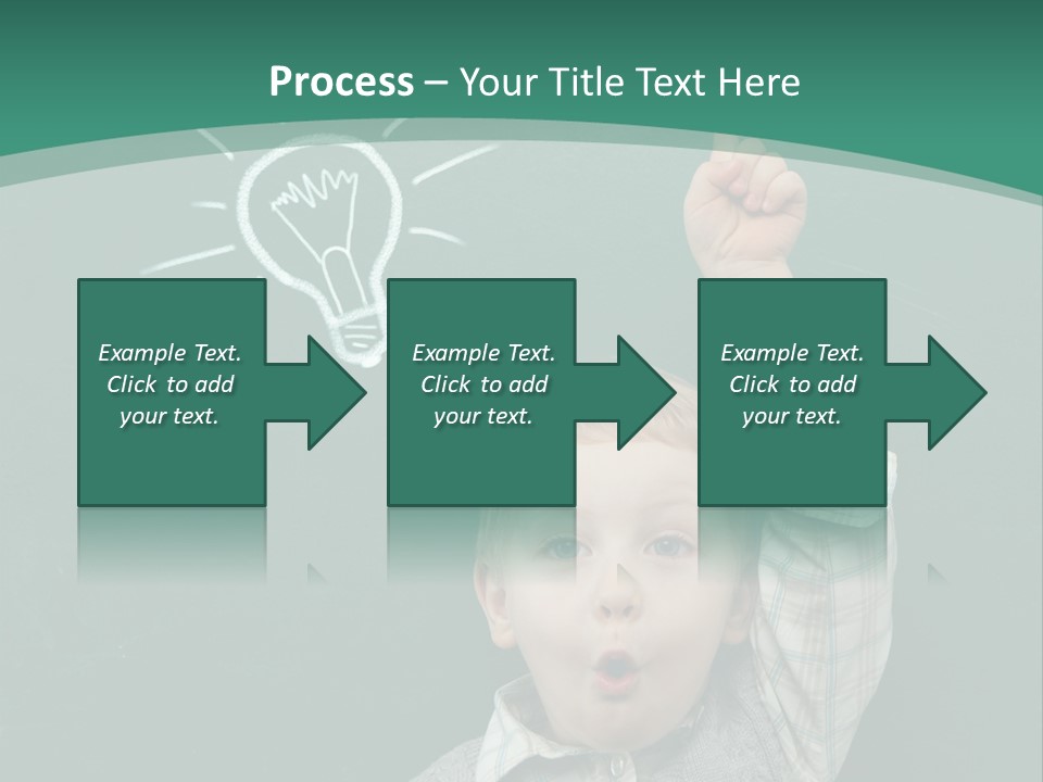 Light Caucasian Male PowerPoint Template