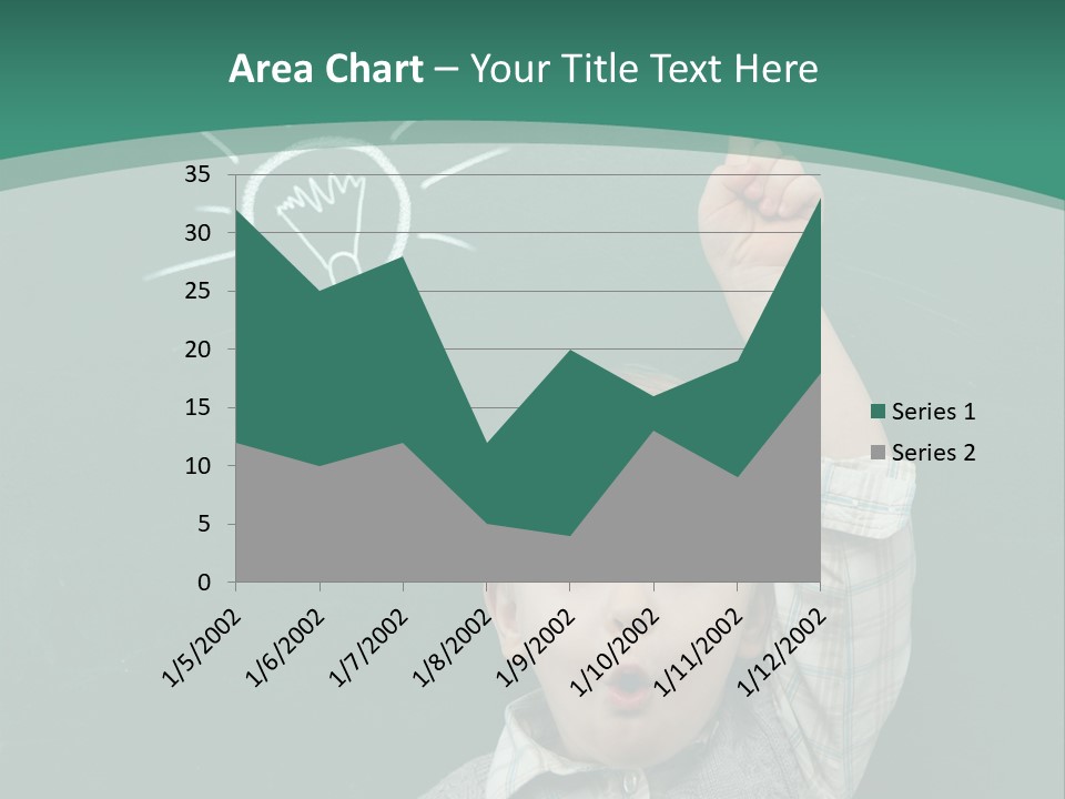 Light Caucasian Male PowerPoint Template