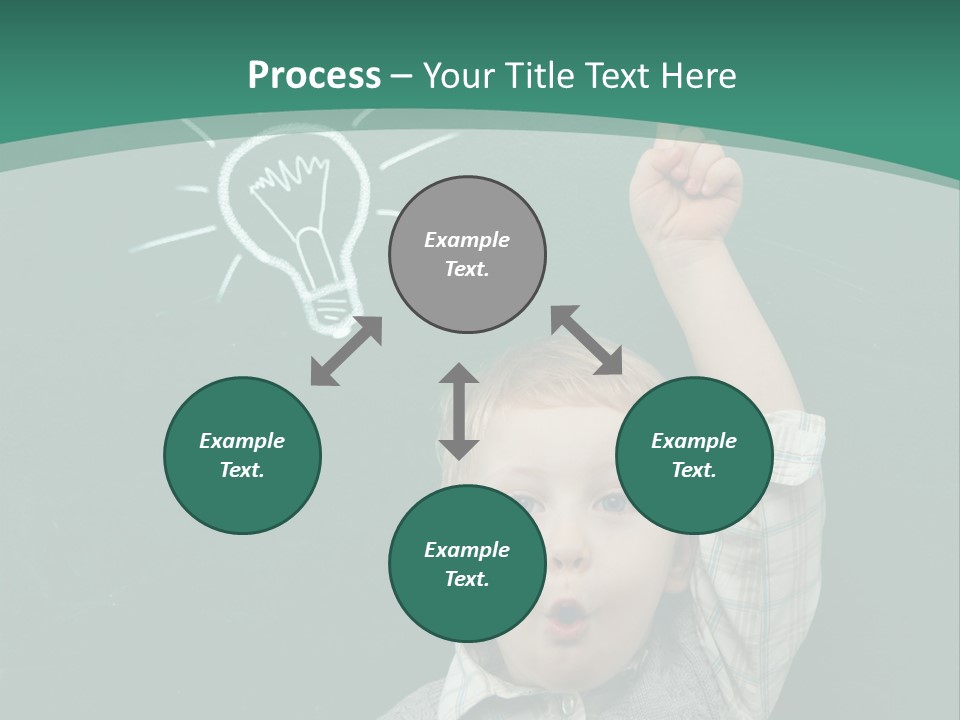 Light Caucasian Male PowerPoint Template