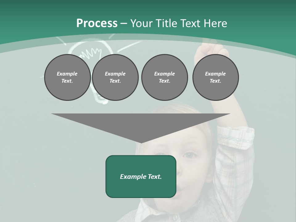 Light Caucasian Male PowerPoint Template