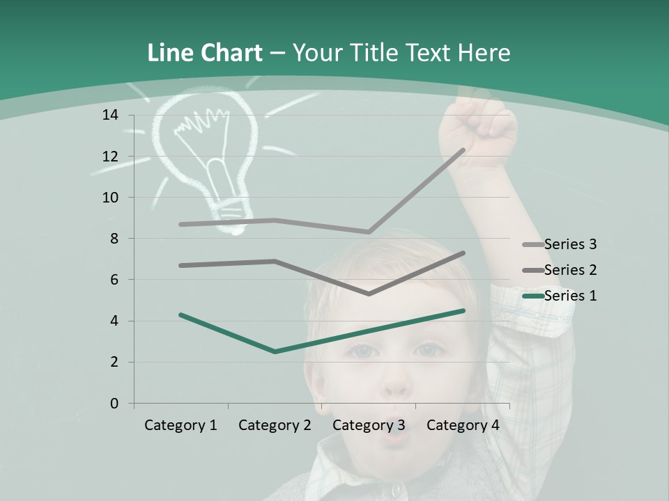 Light Caucasian Male PowerPoint Template