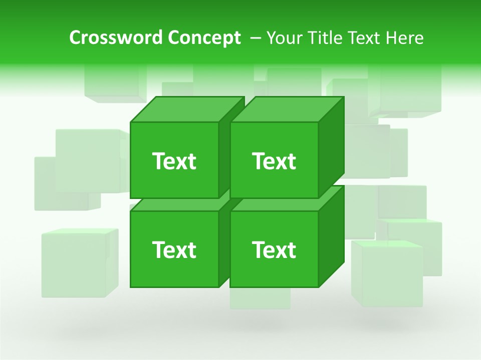 Objects Symbol Block PowerPoint Template