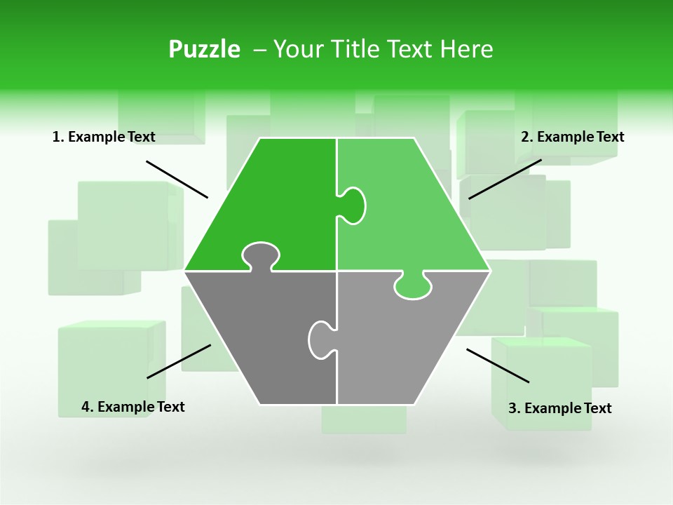 Objects Symbol Block PowerPoint Template