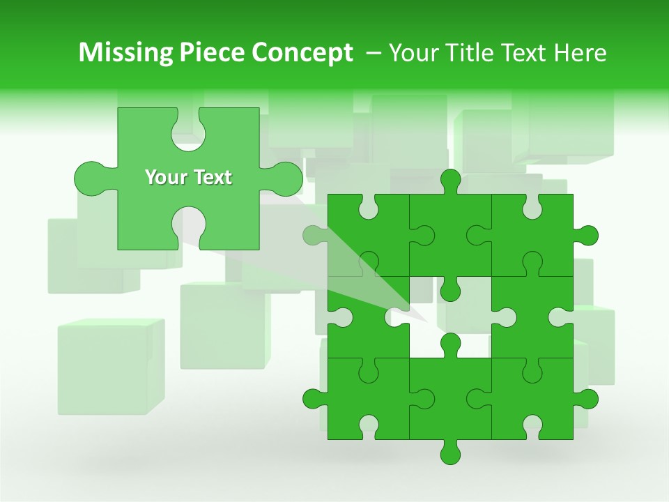 Objects Symbol Block PowerPoint Template