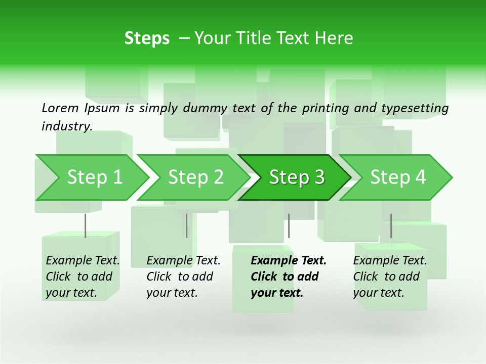 Objects Symbol Block PowerPoint Template
