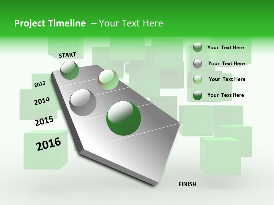 Objects Symbol Block PowerPoint Template