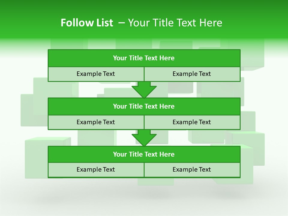 Objects Symbol Block PowerPoint Template