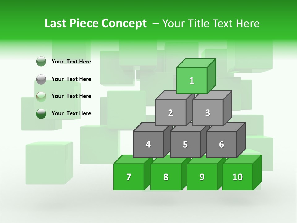 Objects Symbol Block PowerPoint Template