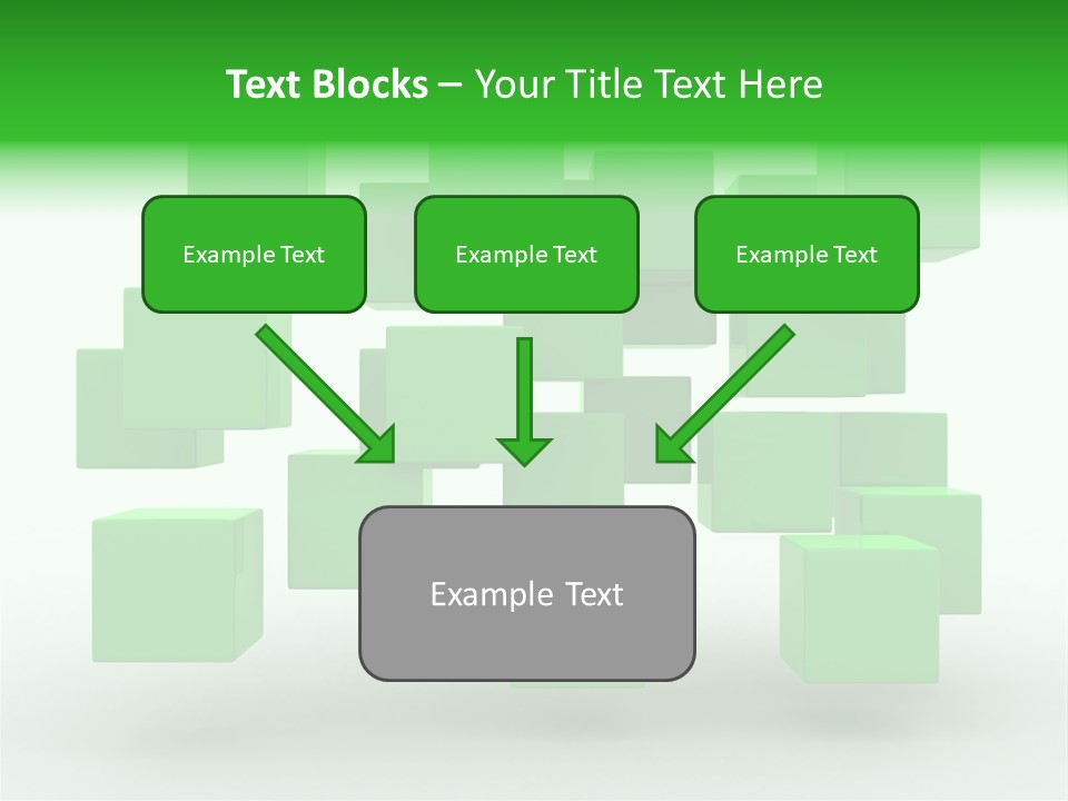 Objects Symbol Block PowerPoint Template