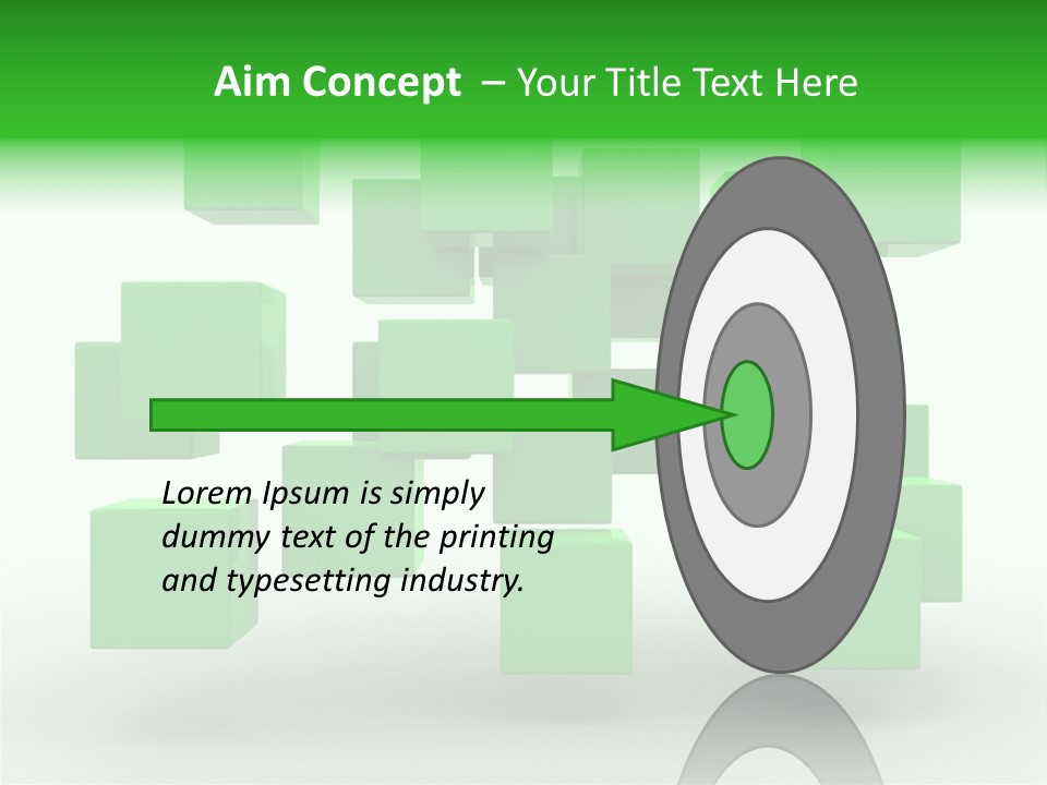 Objects Symbol Block PowerPoint Template
