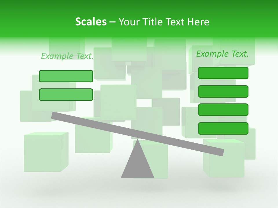 Objects Symbol Block PowerPoint Template