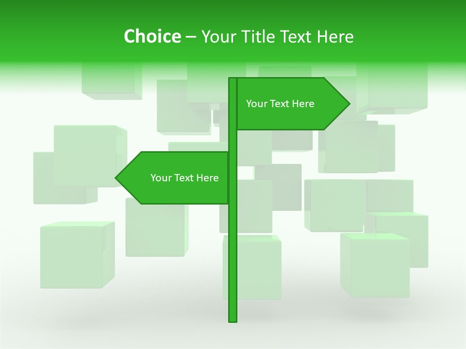 Objects Symbol Block PowerPoint Template