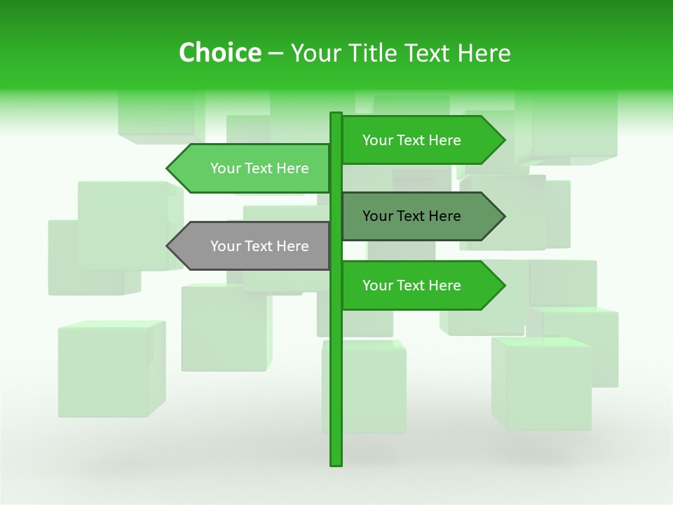 Objects Symbol Block PowerPoint Template