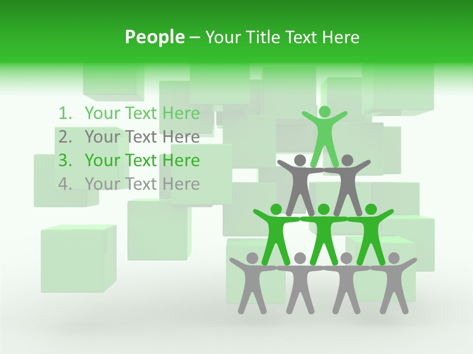 Objects Symbol Block PowerPoint Template