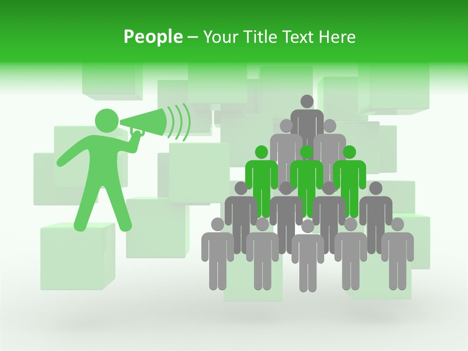 Objects Symbol Block PowerPoint Template