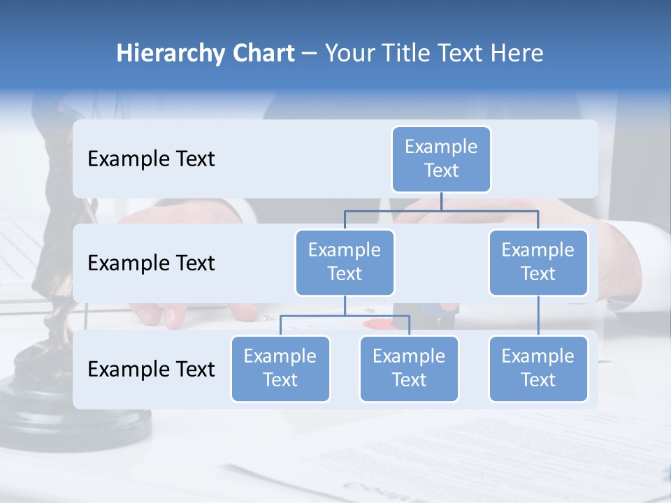 Text Stamp White PowerPoint Template