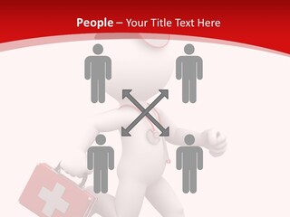 Help Male Man PowerPoint Template
