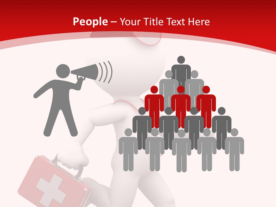 Help Male Man PowerPoint Template