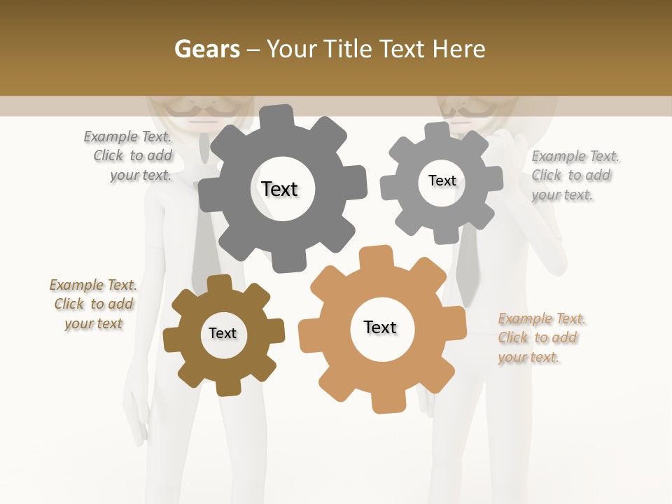 Toon Boardroom Group PowerPoint Template