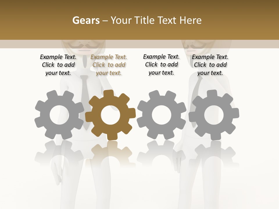 Toon Boardroom Group PowerPoint Template