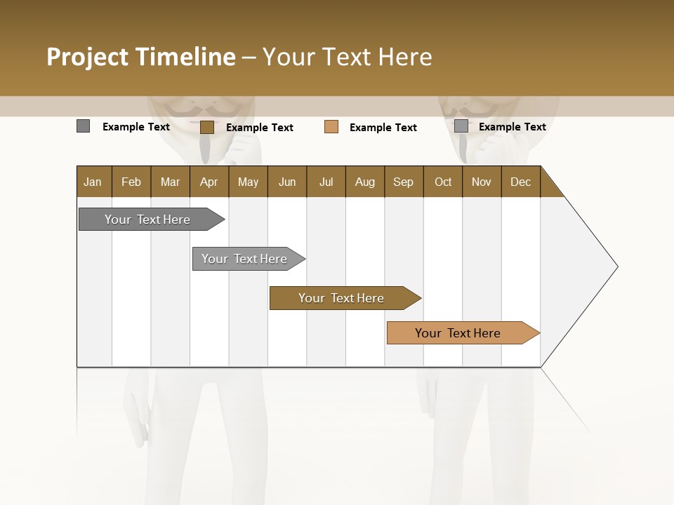 Toon Boardroom Group PowerPoint Template