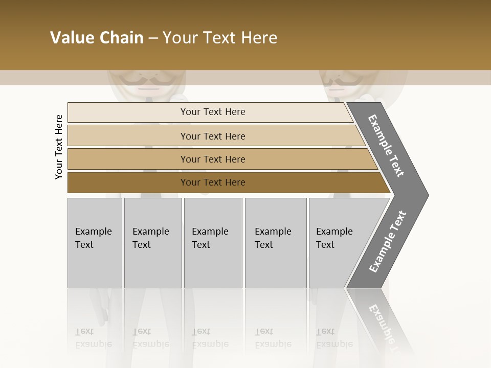 Toon Boardroom Group PowerPoint Template