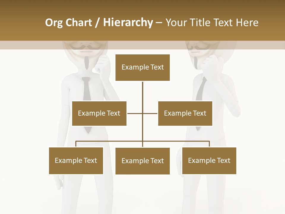 Toon Boardroom Group PowerPoint Template