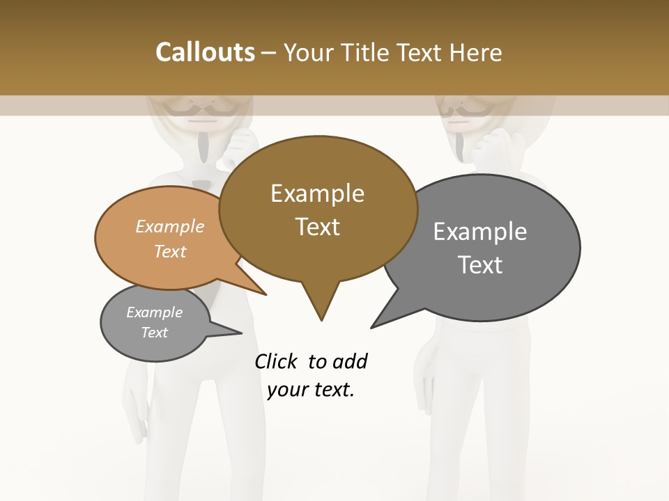 Toon Boardroom Group PowerPoint Template