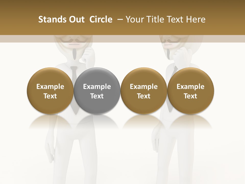 Toon Boardroom Group PowerPoint Template