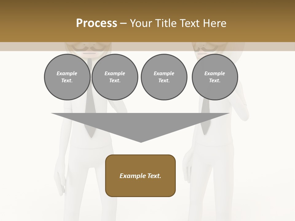 Toon Boardroom Group PowerPoint Template