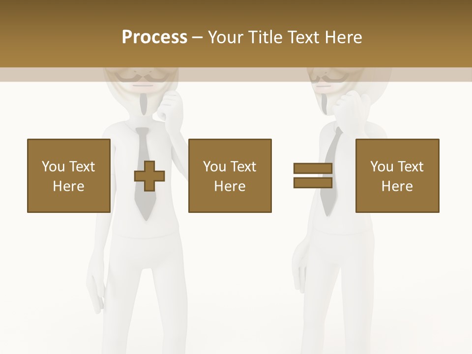 Toon Boardroom Group PowerPoint Template