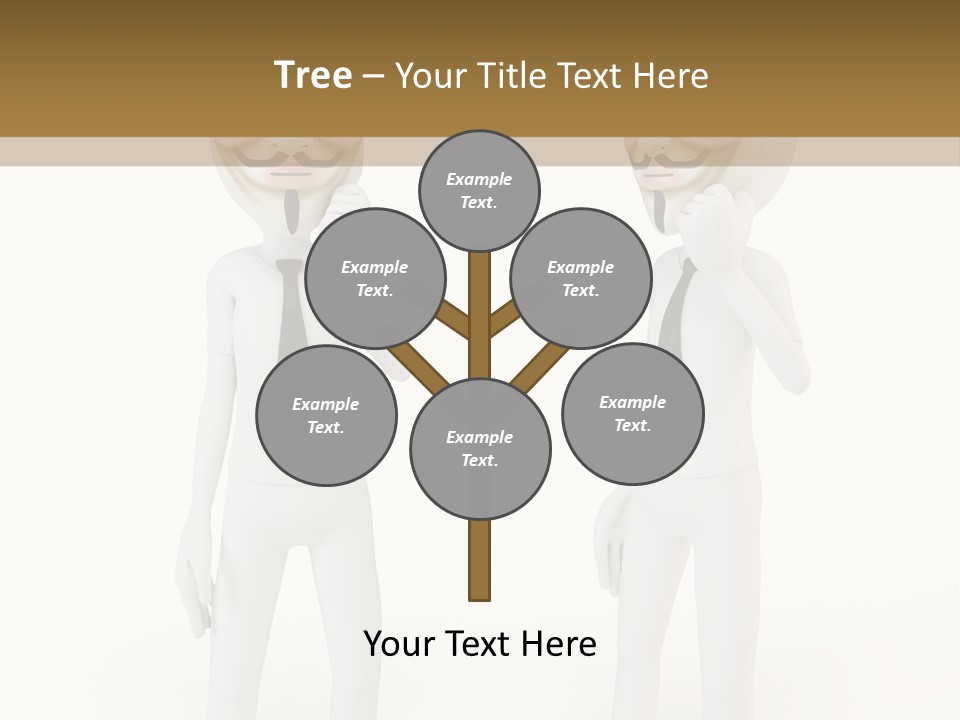 Toon Boardroom Group PowerPoint Template