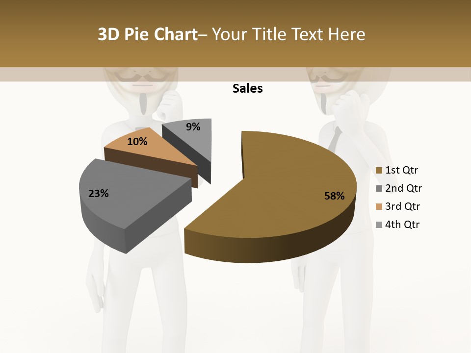 Toon Boardroom Group PowerPoint Template